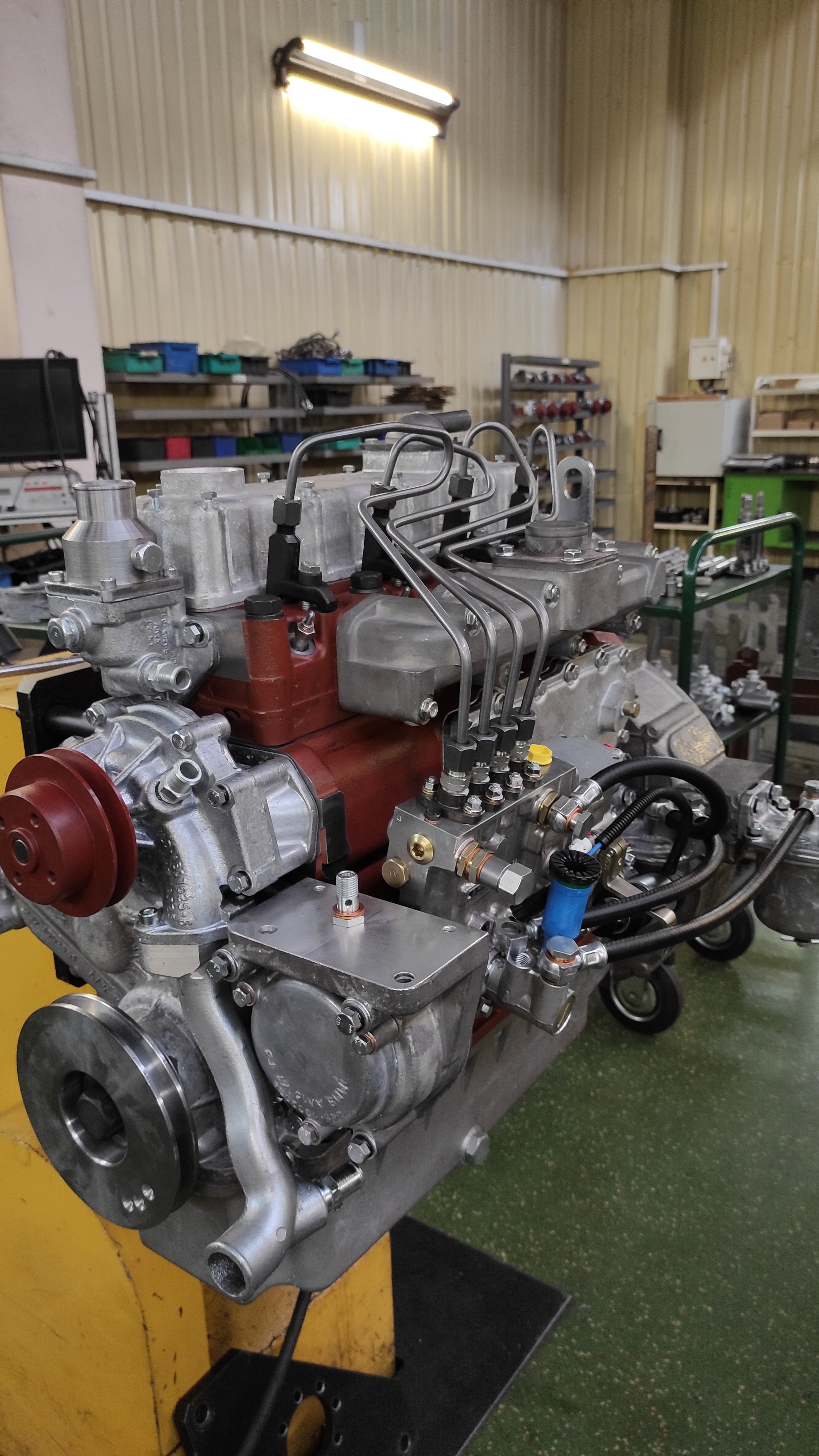 Новый дизельный двигатель MMZ-4D/4DT/4DTI/4DTG